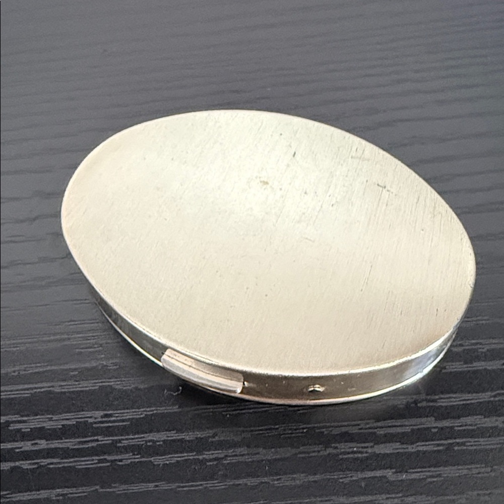 Vintage Sterling Silver Compact Case - Picture 5 of 9